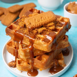 Lotus Biscoff Waffle