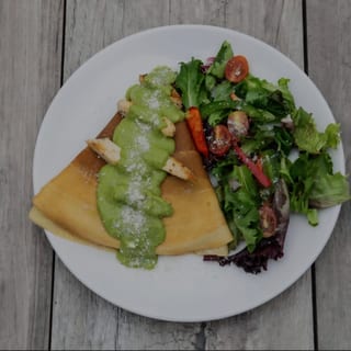Chicken Pesto Crepe