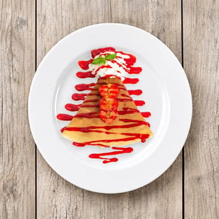 Strawberry Cheesecake Crepe
