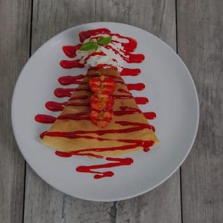 Strawberry Cheesecake Crepe