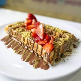 Dubai Chocolate Waffle